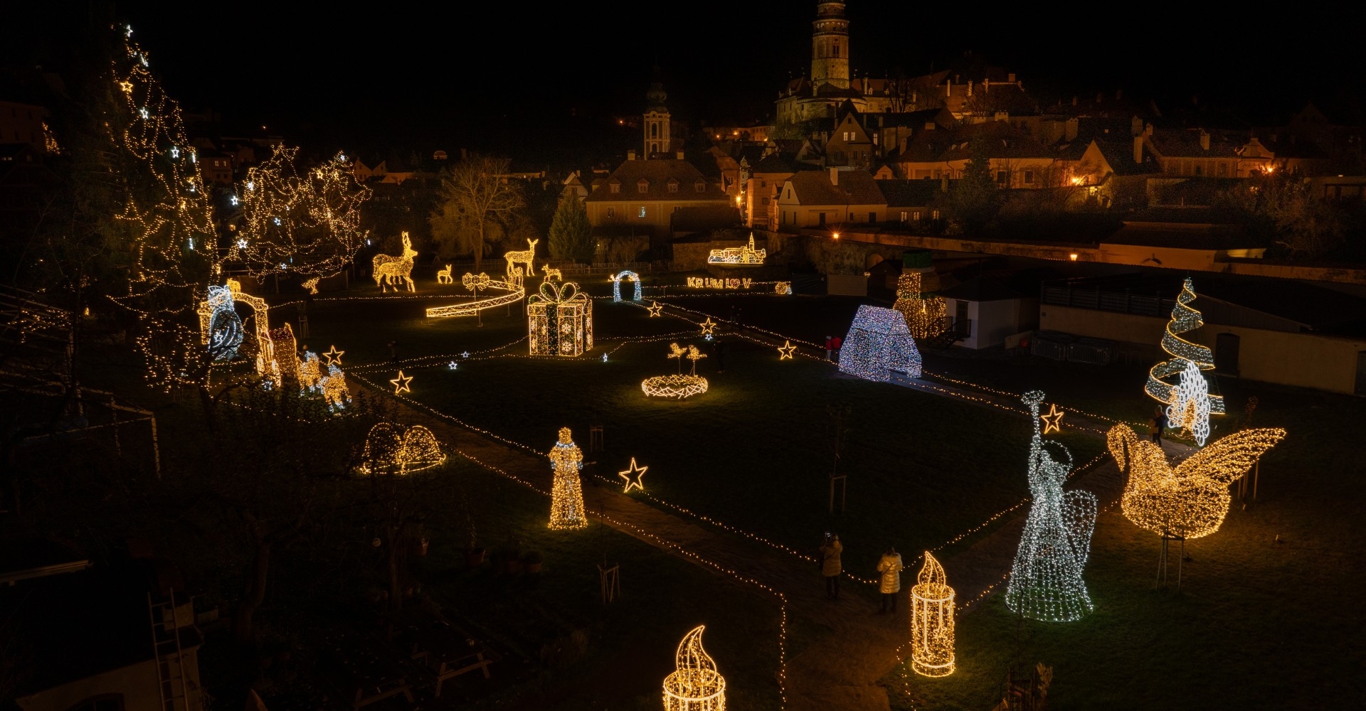 Světelný park Český Krumlov