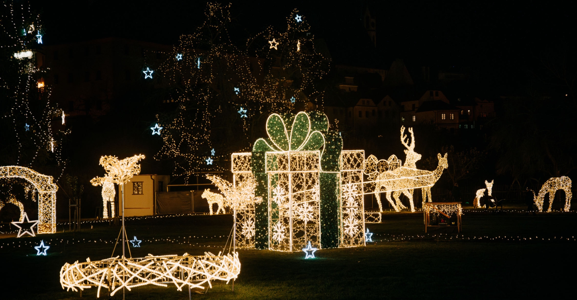 Světelný park Český Krumlov