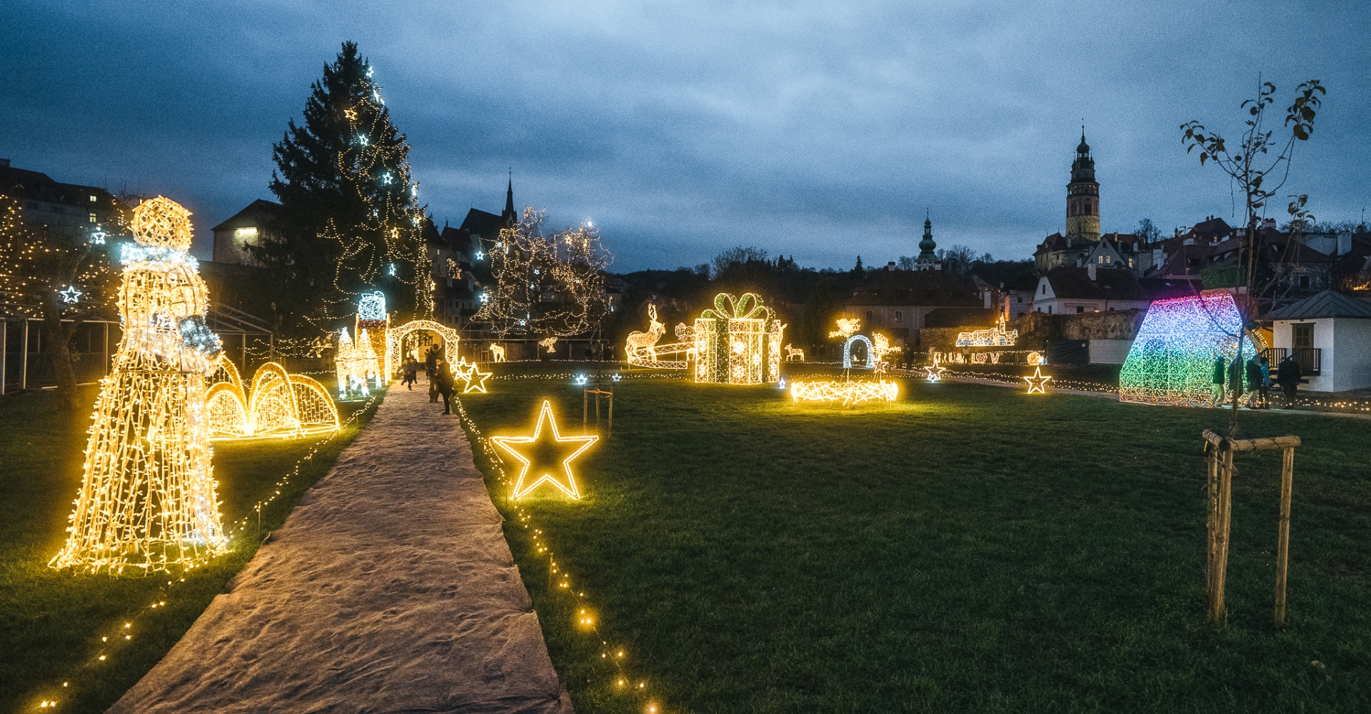 Light Park Český Krumlov